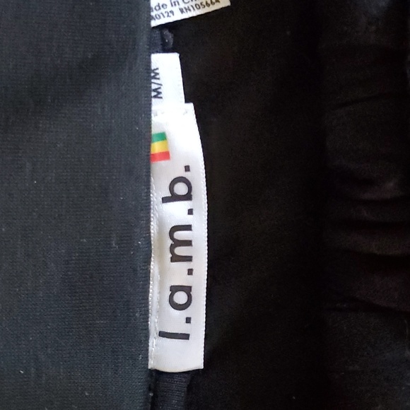 L.A.M.B Black Flowy Skirt Med - Picture 4 of 8